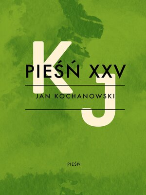 cover image of Pieśń XXV
